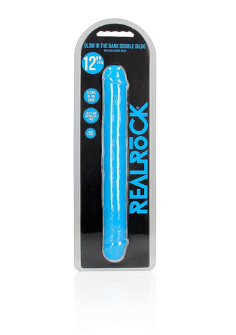 Shots Toys 12 Inch Glow in the Dark Neon Double Dong - Double Ender