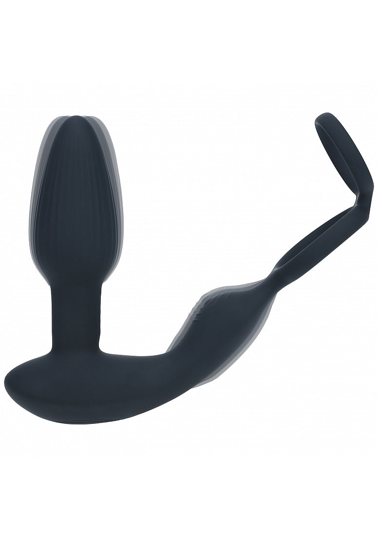 LEVELZ Dual Vibrating Prostate Stimulator with Cock Ring Prostate Toys