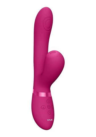 Shots Hide Pulse & Airwave Technology Rabbit Vibrator - Rabbit Vibrators