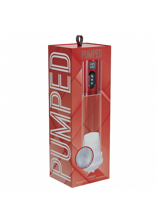 Shots PUMPED HyperLift 7 Functions Suction Mens Masturbator - Masturbators and Strokers