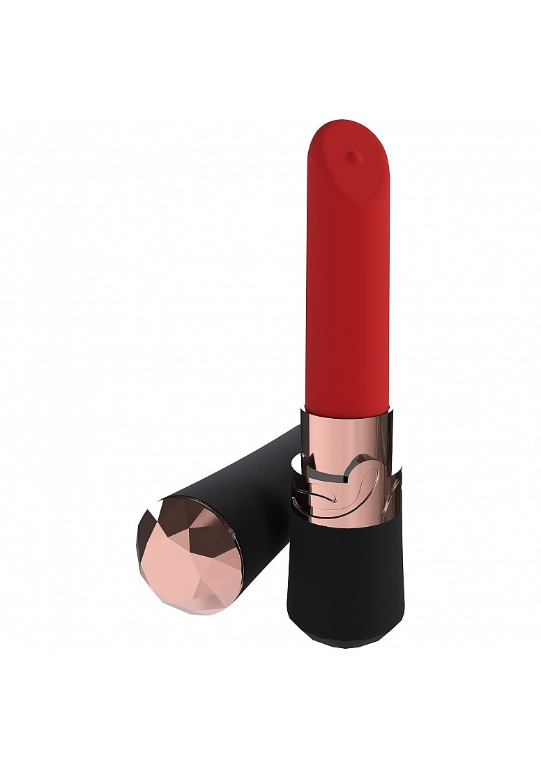 Shots Toys LOVELINE Dahlia Rechargeable Lipstick Vibrator Personal Massagers