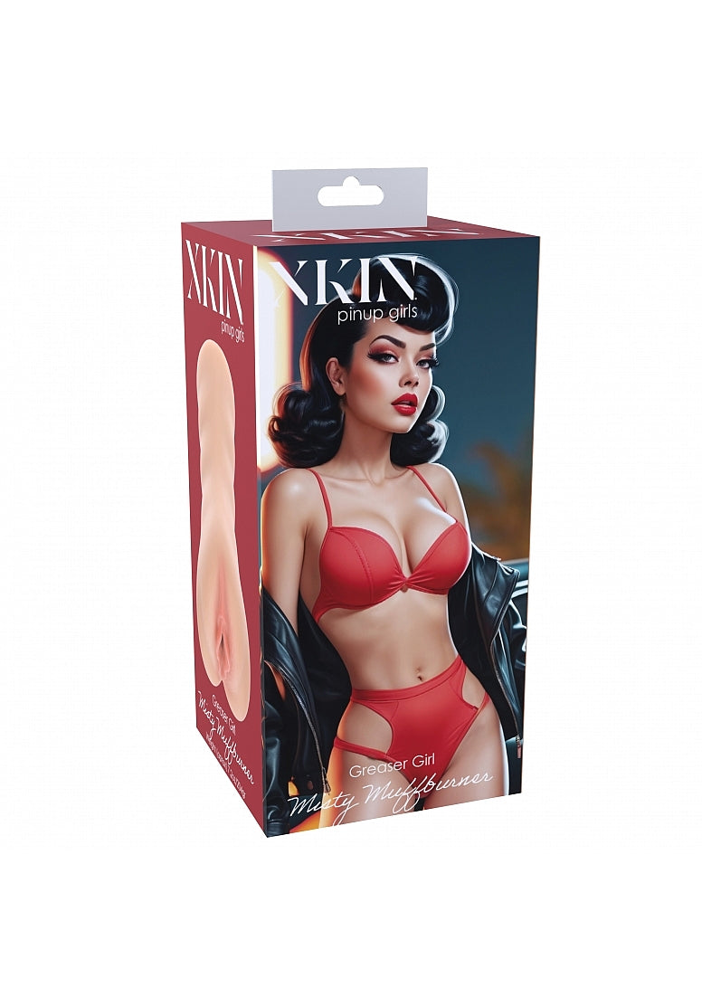 Shots Xkin Pinup Misty Muffburner Realistic Vagina Stroker Masturbators and Strokers