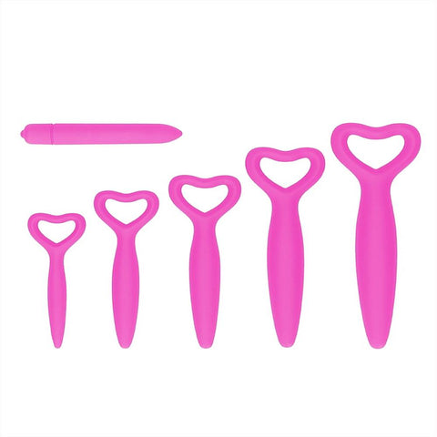OUCH! Silicone Vaginal Dilator Set - Black - Dental and Clinical