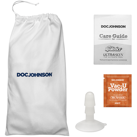 Vac-U-Lock 5 Inch Realistic Cock With Removable Suction Cup - Realistic Dildos