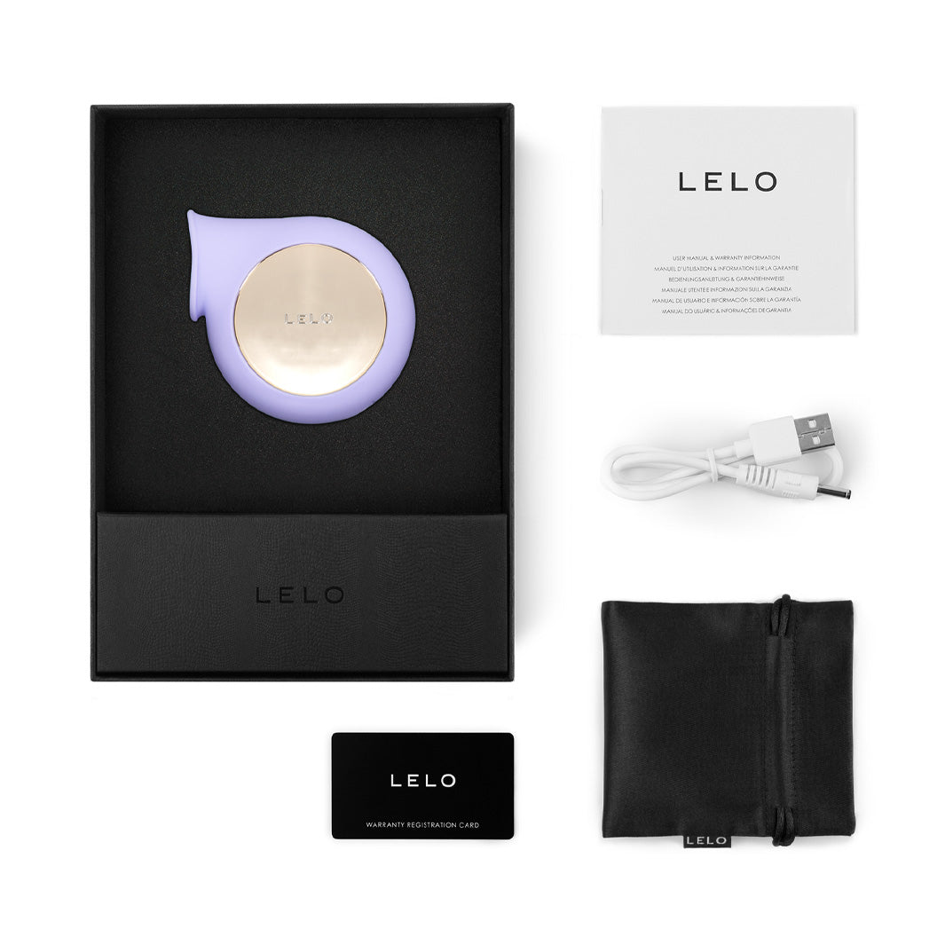 Lelo Sila USB Rechargeable Clitoral Massager Clit Ticklers and Pulsators