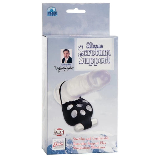 Dr. Joel Kaplan Silicone Scrotum Support Cock Ring - Stretchy Cock Rings