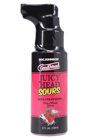 Doc Johnson GoodHead Juicy Head Sours Dry Mouth Spray - Delay and Excite Sprays