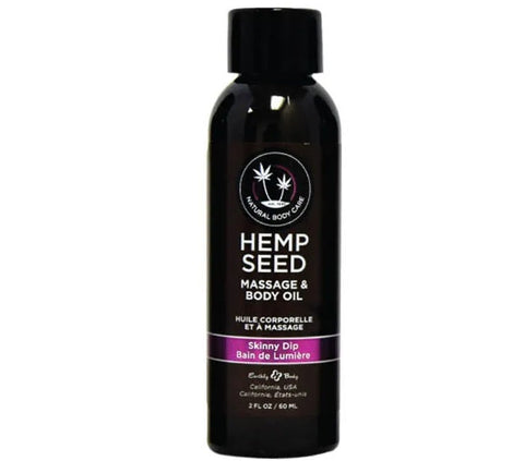 Earthly Body Hemp Seed Water Based Massage and Body Oil - Sex Pheromones and Perfumes