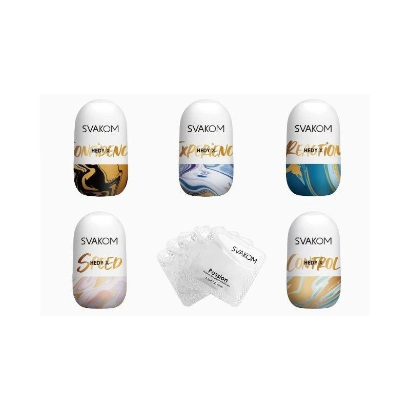 Svakom Hedy X-MIX Stretchy Strocking Sleeve Set Masturbators and Strokers