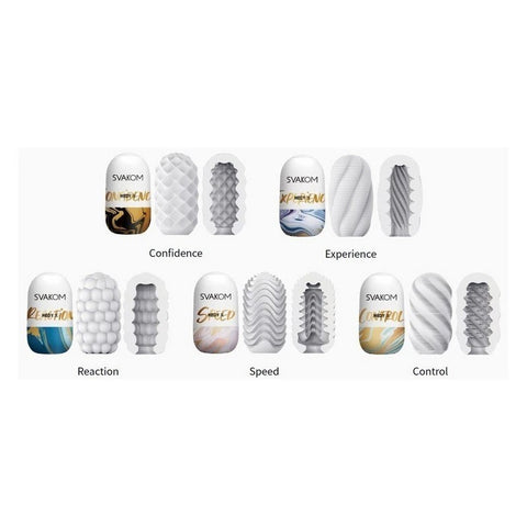 Svakom Hedy X-MIX Stretchy Strocking Sleeve Set - Masturbators and Strokers