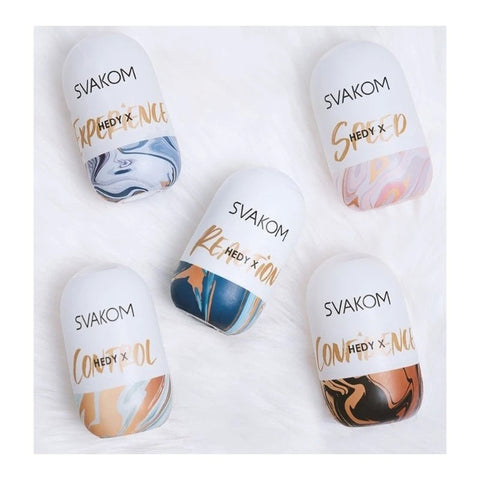 Svakom Hedy X-MIX Stretchy Strocking Sleeve Set - Masturbators and Strokers