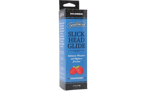 Doc Johnson GoodHead Slick Head Glide Strawberry 113g - Water Based Lubes