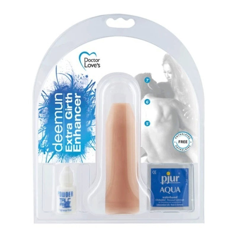 Doctor Loves Deemun Penis Girth Enhancer Light 5In. x 1.5In Pumps, Extenders and Sleeves