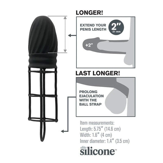 Fantasy X-Tensions Gladiator Penis Extension - Pumps, Extenders and Sleeves