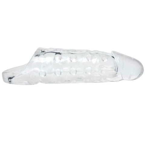 Tom of Finland Clear Realistic Cock Enhancer Sheath - Pumps, Extenders and Sleeves
