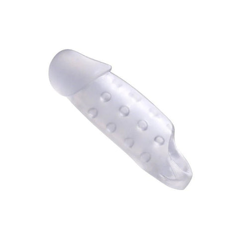 Tom of Finland Clear Smooth Cock Enhancer - Grip and Retain for Heightened Sensations - Pumps, Extenders and Sleeves