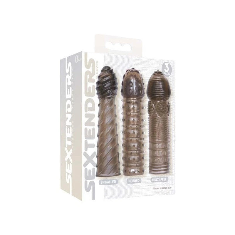 The 9's Sextenders 3 Pack Pumps, Extenders and Sleeves