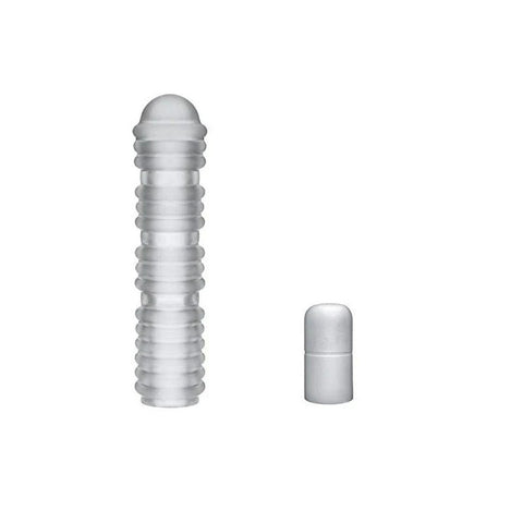 Doc Johnson Xtend It Ribbed Frost Penis Extender Kit - Pumps, Extenders and Sleeves