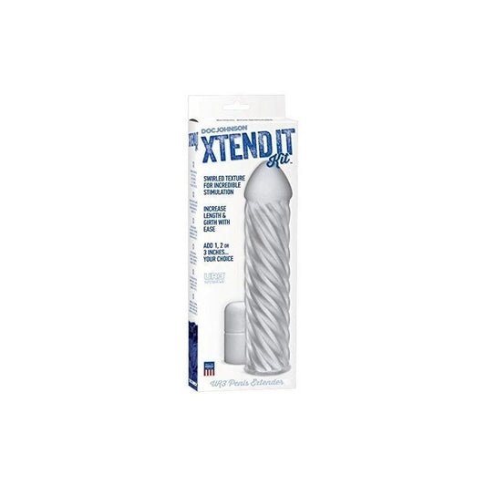 Doc Johnson Xtend It Swirl Penis Extension Kit - Pumps, Extenders and Sleeves
