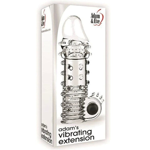 Adam's Pleasure-Enhancing Vibrating Penis Extender - Pumps, Extenders and Sleeves