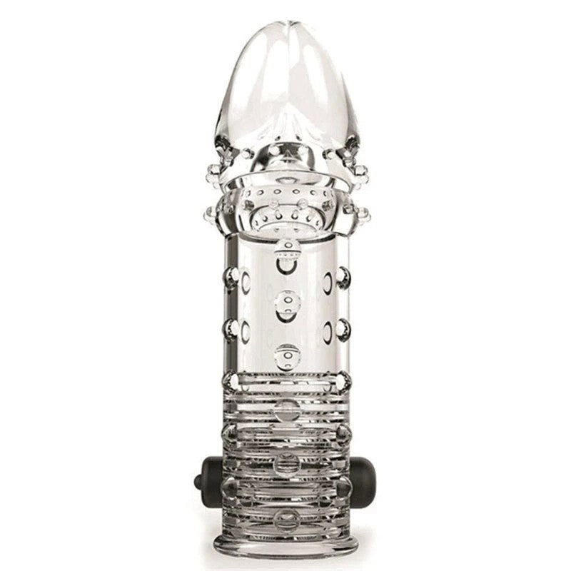 Adam's Pleasure-Enhancing Vibrating Penis Extender Pumps, Extenders and Sleeves