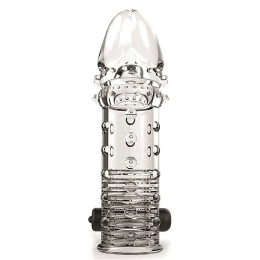 Adam's Pleasure-Enhancing Vibrating Penis Extender Pumps, Extenders and Sleeves