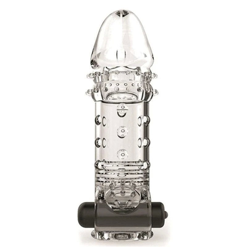 Adam's Pleasure-Enhancing Vibrating Penis Extender Pumps, Extenders and Sleeves