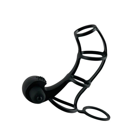 Fantasy X-Tensions Deluxe Silicone Power Cock Cage - Pumps, Extenders and Sleeves
