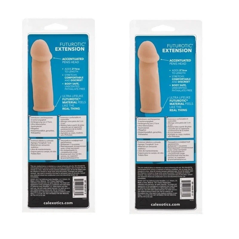 California Exotics Futurotic Male Penis Extension Pumps, Extenders and Sleeves