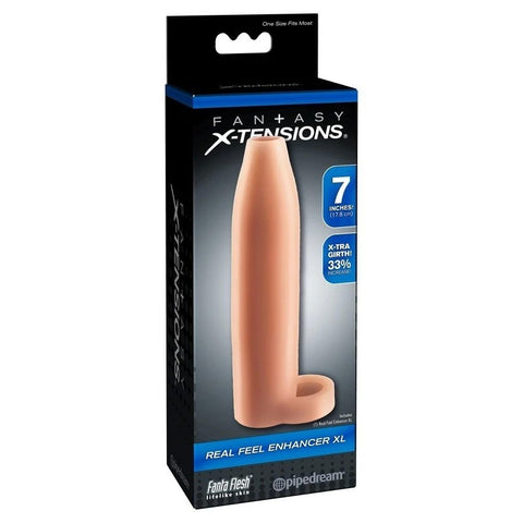 Fantasy X-Tensions Real Feel Penis Enhancer XL - Pumps, Extenders and Sleeves