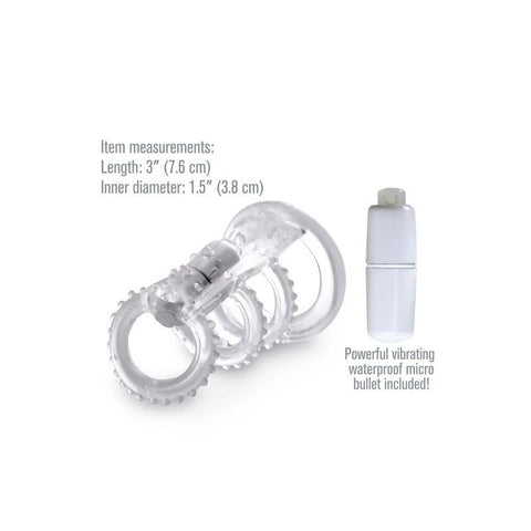 Fantasy X-Tensions Vibrating Mens Cock Cage - Pumps, Extenders and Sleeves