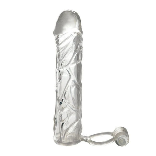 Fantasy X-Tensions Vibrating Super Penis Sleeve - Pumps, Extenders and Sleeves