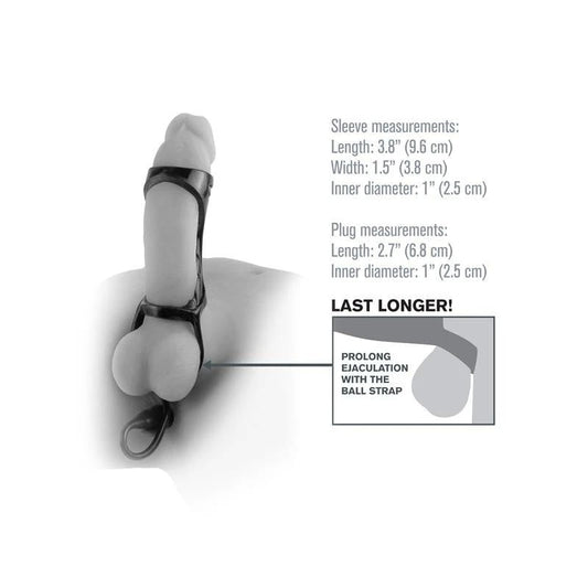 Fantasy X-Tensions Extreme Enhancer With Anal Plug - Pumps, Extenders and Sleeves
