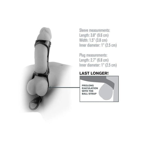 Fantasy X-Tensions Extreme Enhancer With Anal Plug - Pumps, Extenders and Sleeves