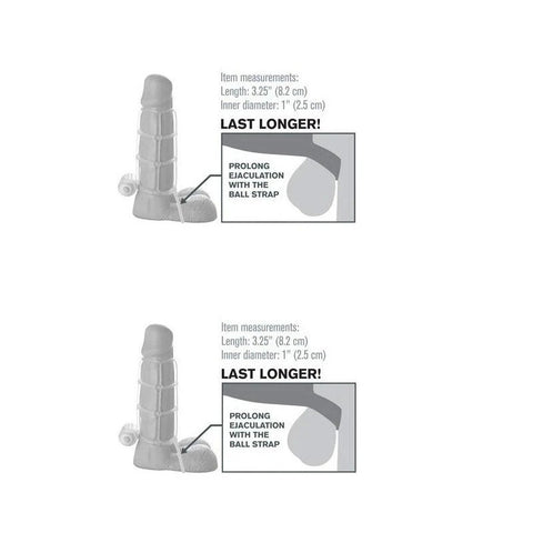 Fantasy X-Tensions Vibrating Climax Cock Cage - Pumps, Extenders and Sleeves