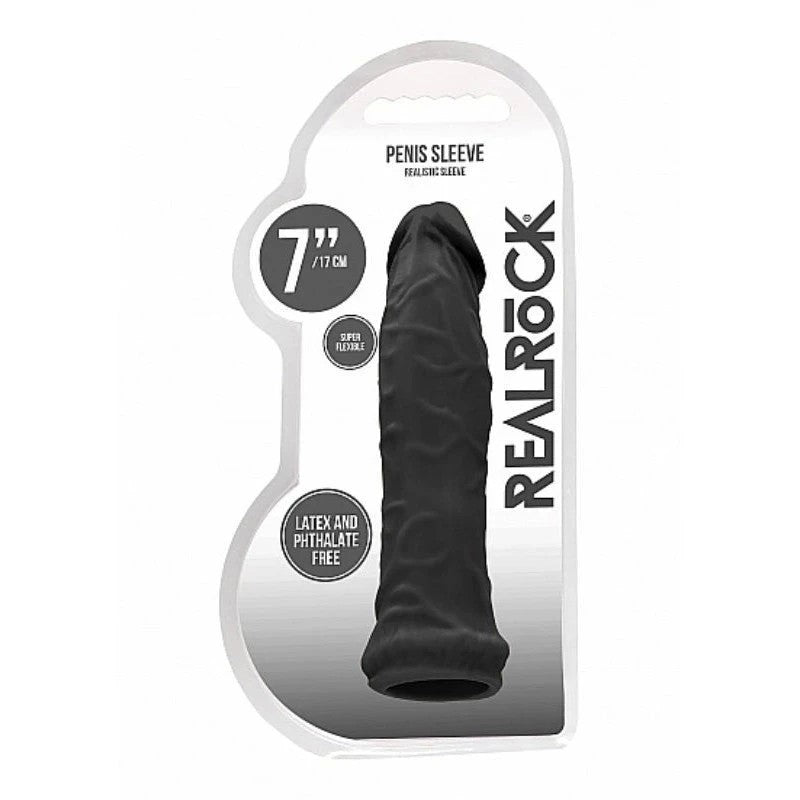 Realrock Skin Penis Sleeve 6 inch Penis Sleeves and Extenders