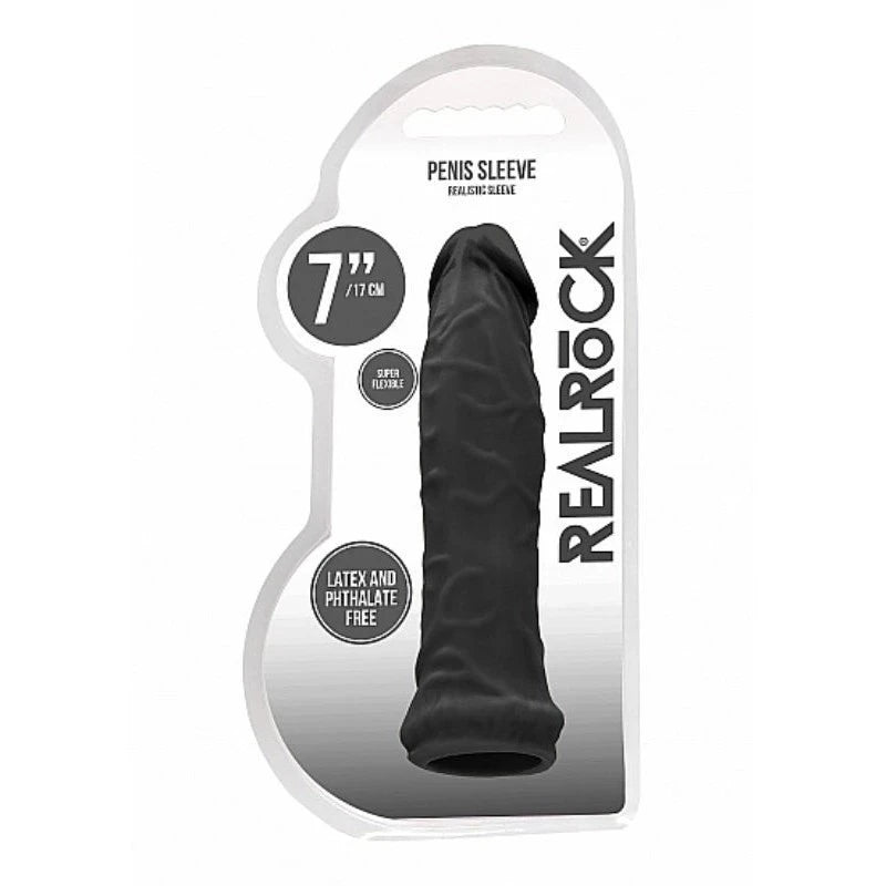 Realrock Skin Penis Sleeve 6 inch Penis Sleeves and Extenders