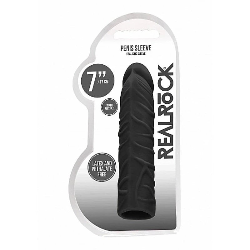 Realrock Skin Penis Sleeve 7 inch Penis Sleeves and Extenders