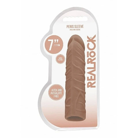 Realrock Skin Penis Sleeve 7 inch - Penis Sleeves and Extenders