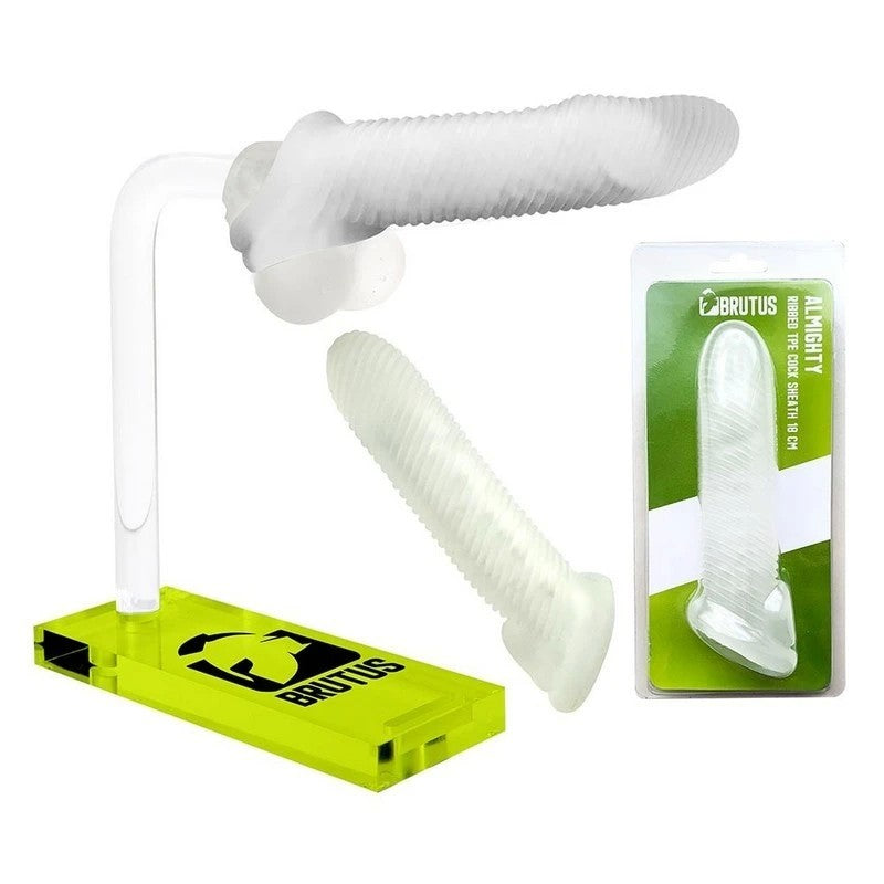 Brutus Almighty - Premium Pleasure Sleeve for Enhanced Intimacy Pumps, Extenders and Sleeves