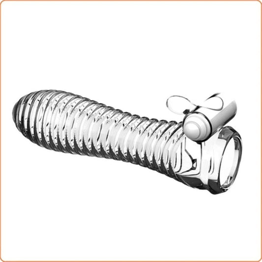 Attlesnake Super-stretchy Vibration Crystal Sleeves - Pumps, Extenders and Sleeves