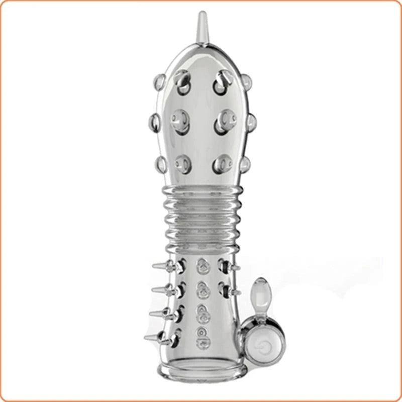 Scorpion Vibration Crystal Penis Sleeve Pumps, Extenders and Sleeves