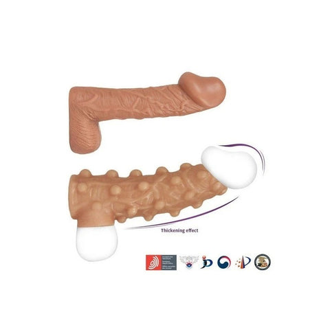 Kokos Nude Realistic Cock Sleeve 3 Medium - Pumps, Extenders and Sleeves
