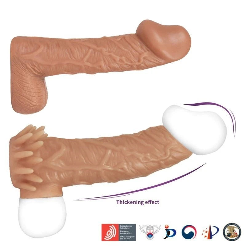 Kokos Nude Penis Enlargement Cock Sleeve 5 Medium Pumps, Extenders and Sleeves