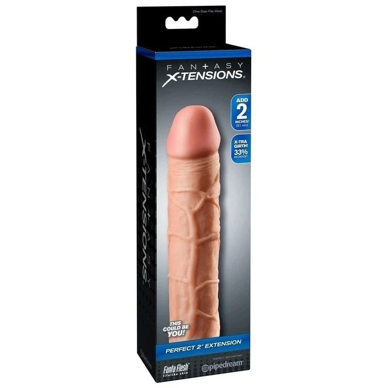 Fantasy X-tensions Perfect 2 inch Penis Extension Pumps, Extenders and Sleeves