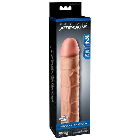 Fantasy X-tensions Perfect 2 inch Penis Extension - Pumps, Extenders and Sleeves