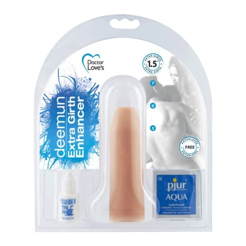 Doctor Loves Deemun Penis Girth Enhancer Light 6In. x 1.5In Pumps, Extenders and Sleeves