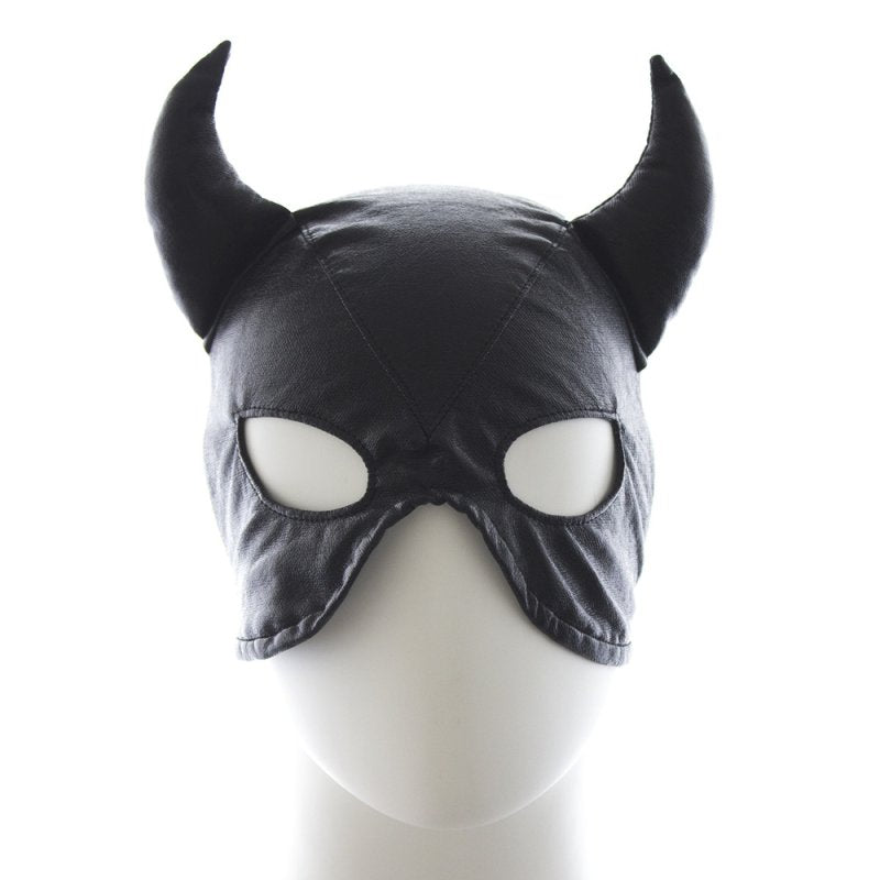 BDStyle Ox Horn Face Extreme Restraint Bondage Hood Masks And Blindfolds