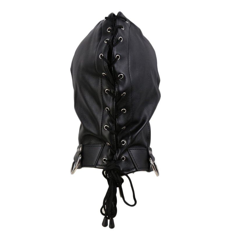 BDStyle Gothic Black Bondage Play Hood Bondage Hoods