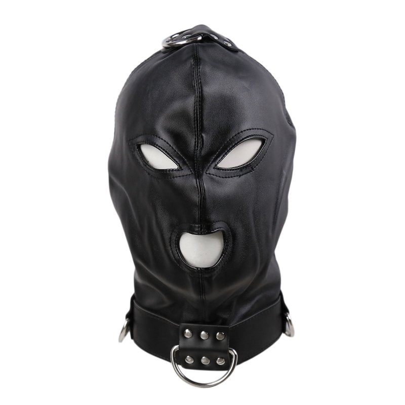 BDStyle Gothic Black Bondage Play Hood Bondage Hoods